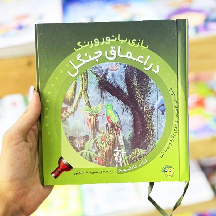 کتاب کودک بازی با نور و رنگ در اعماق جنگل کد 671668