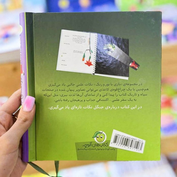 کتاب کودک بازی با نور و رنگ در اعماق جنگل کد 671668