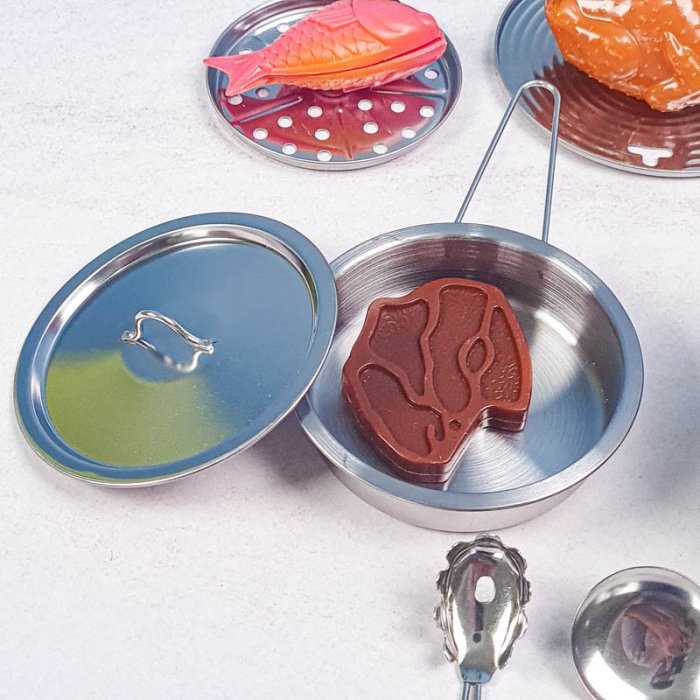 ست ظروف و لوازم آشپزحانه استیل 23 تکه مدل 555BX011