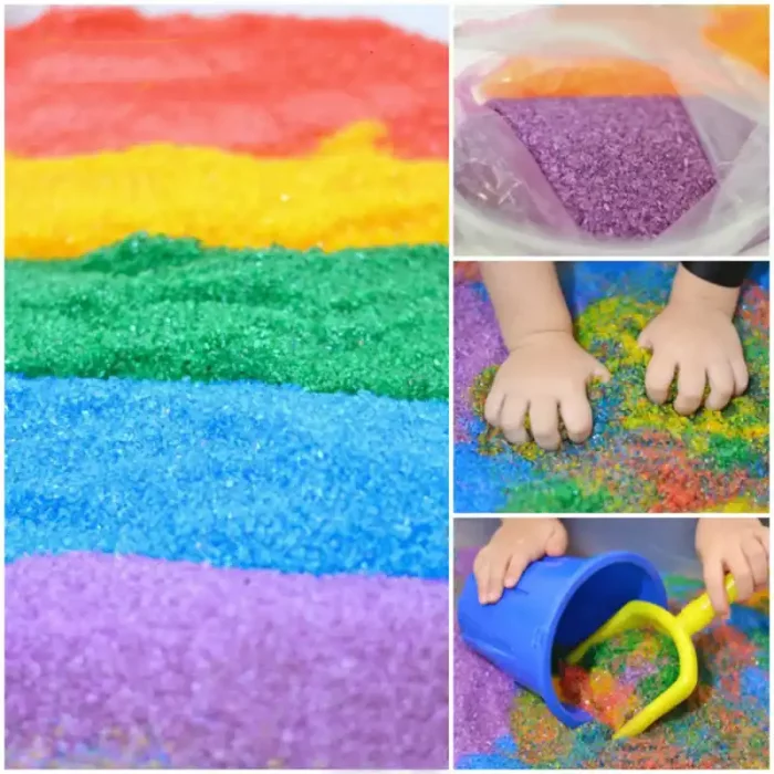 شن بهداشتی رنگی 500 گرمی  6812983