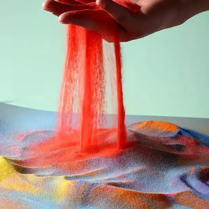 شن بهداشتی رنگی 500 گرمی  6812983