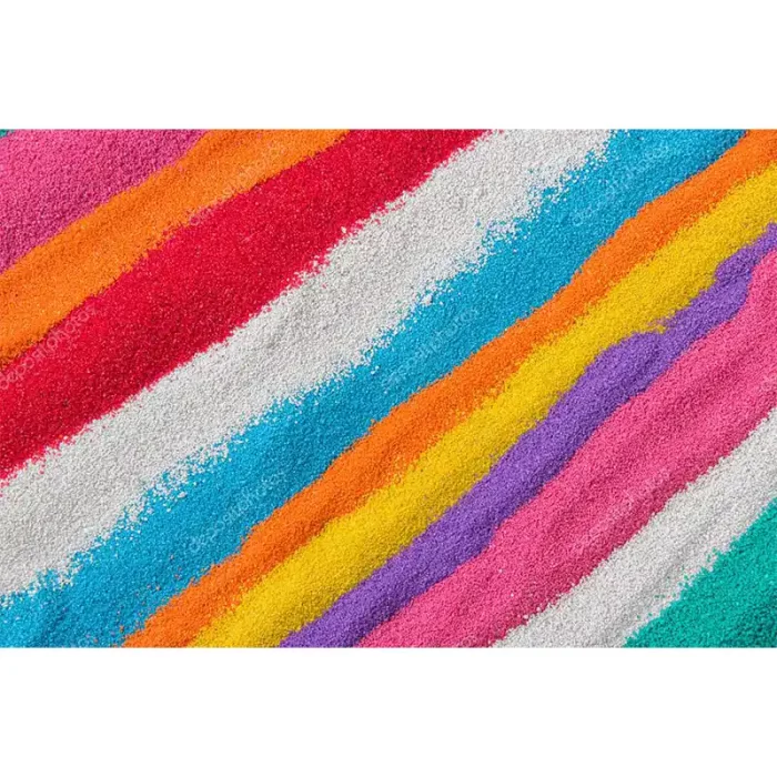 شن بهداشتی رنگی 500 گرمی  6812983