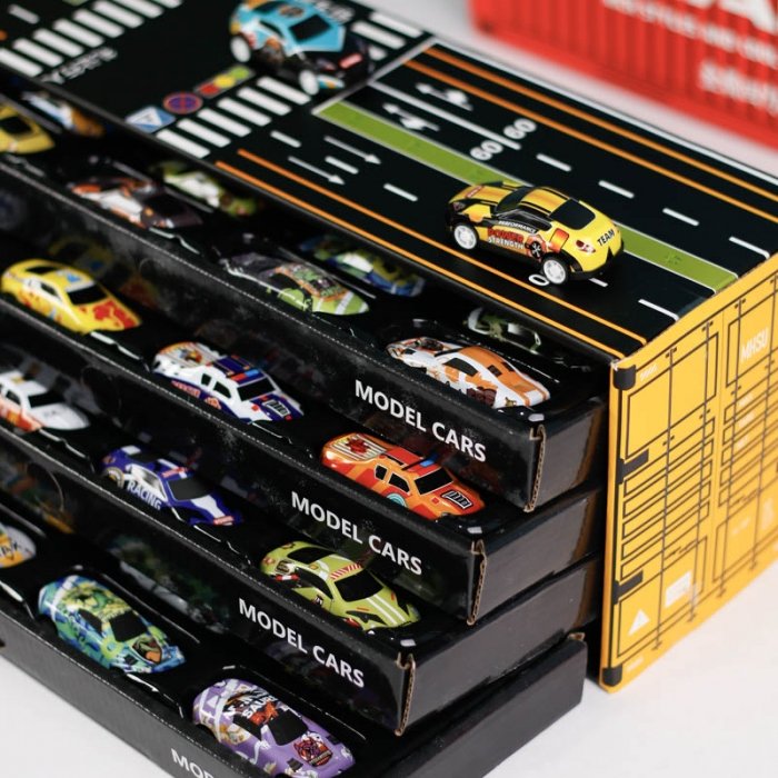 ست ماشین مسابقه 48 عددی کد 1881099