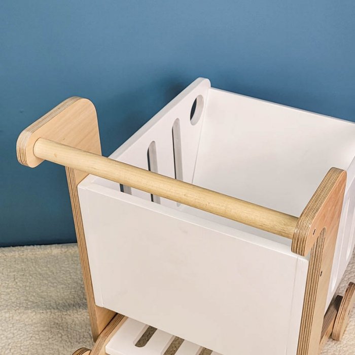 اسباب بازی ترولی سوپرمارکت چوبی کد 6228278