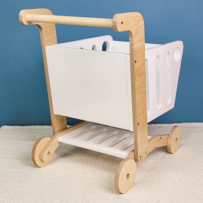 اسباب بازی ترولی سوپرمارکت چوبی کد 6228278