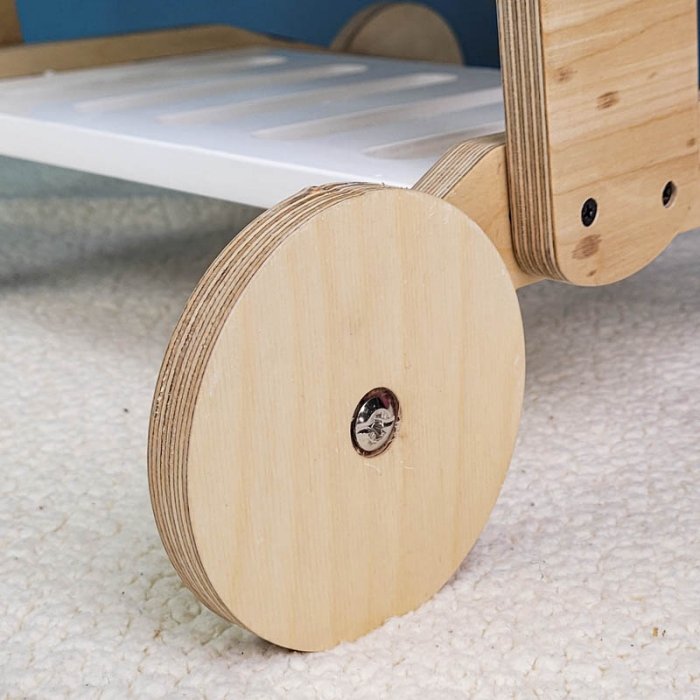 اسباب بازی ترولی سوپرمارکت چوبی کد 6228278