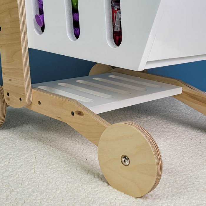 اسباب بازی ترولی سوپرمارکت چوبی کد 6228278