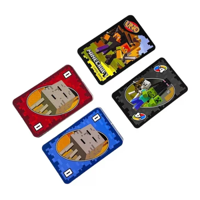 بازی فکری اونو UNO طرح ماینکرفت کد 282088