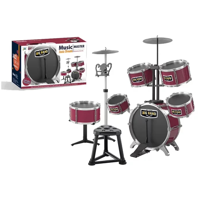 اسباب بازی جاز درام رنگ قرمز کد 6626D1