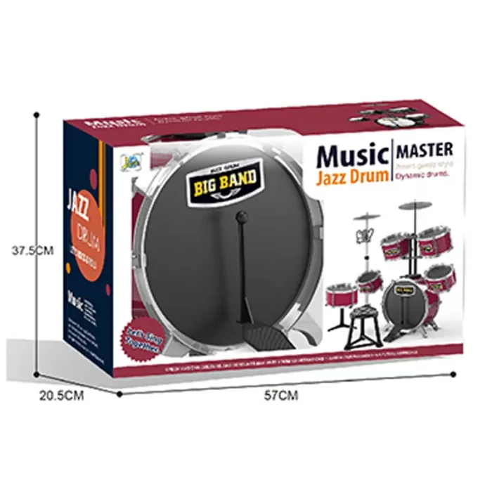 اسباب بازی جاز درام رنگ قرمز کد 6626D1