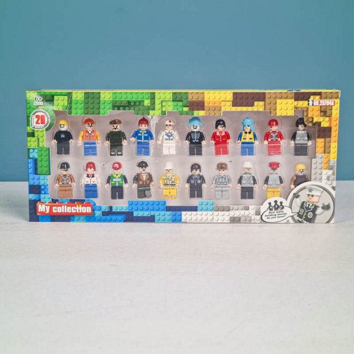 مینی فیگور لگو 20 عددی مدل مشاغل کد 25794A