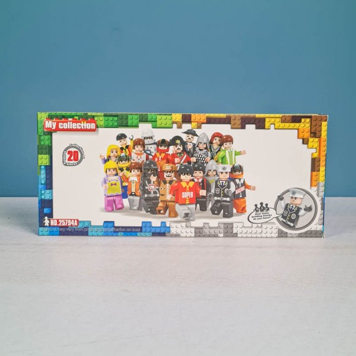 مینی فیگور لگو 20 عددی مدل مشاغل کد 25794A