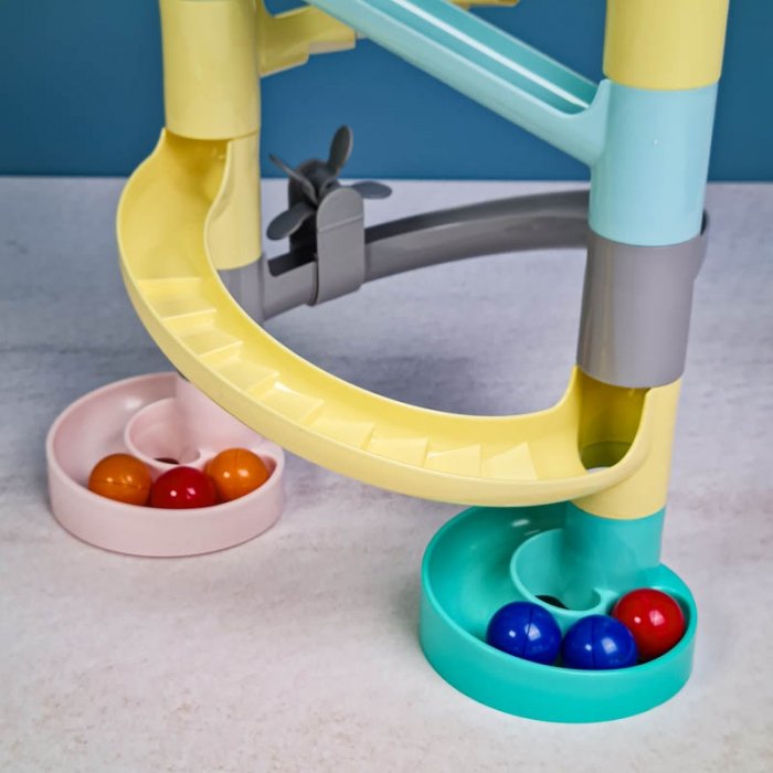 اسباب بازی سرسره توپ مدل ریسینگ کد 030315