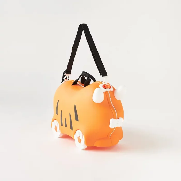 چمدان چرخدار نارنجی اوپس OOPS کد 0102