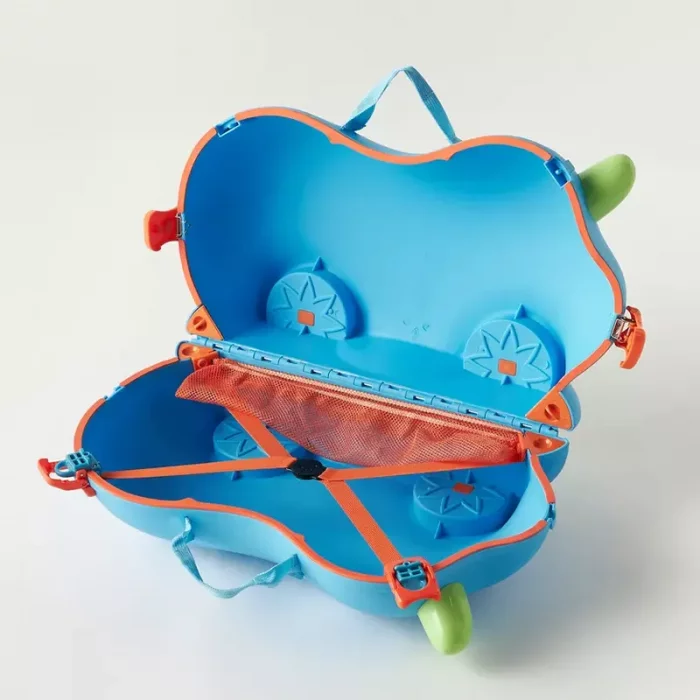 چمدان چرخدار آبی اوپس OOPS کد 0103