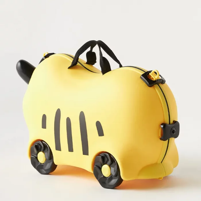 چمدان چرخدار زرد اوپس OOPS کد 0101