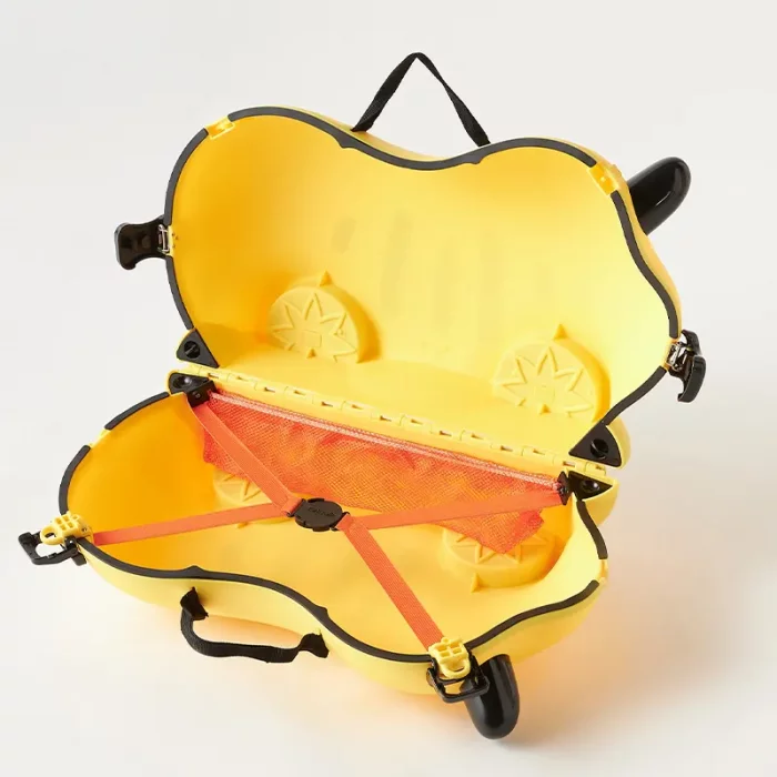 چمدان چرخدار زرد اوپس OOPS کد 0101