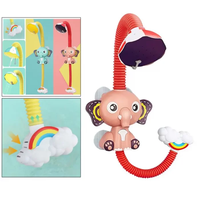 اسباب بازی حمام مدل فیل آب پاش کد 836622A