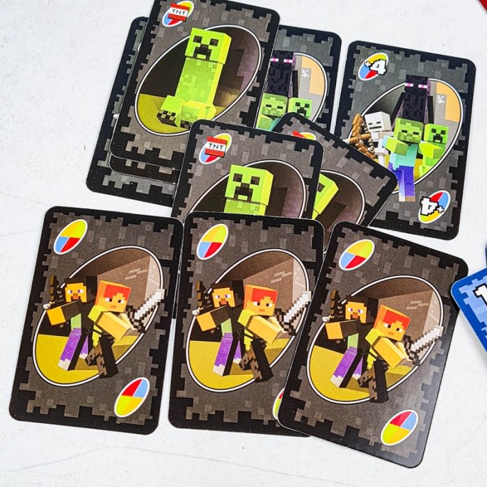 بازی فکری اونو UNO طرح ماینکرفت کد 282088