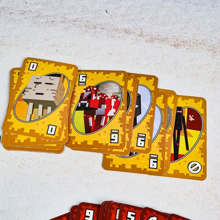 بازی فکری اونو UNO طرح ماینکرفت کد 282088
