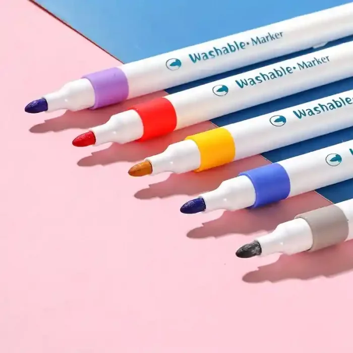 ماژیک رنگ آمیزی قابل شستشو 12 رنگ کد KS8068