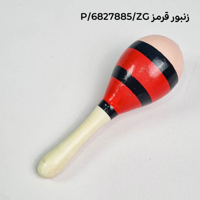اسباب بازی جغجغه چوبی طرح حیوانات سایز کوچک کد 6827885