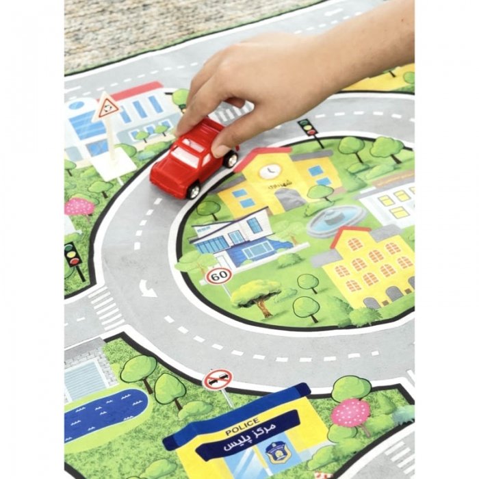 مت ماشین بازی کودک با علائم مدل 226249