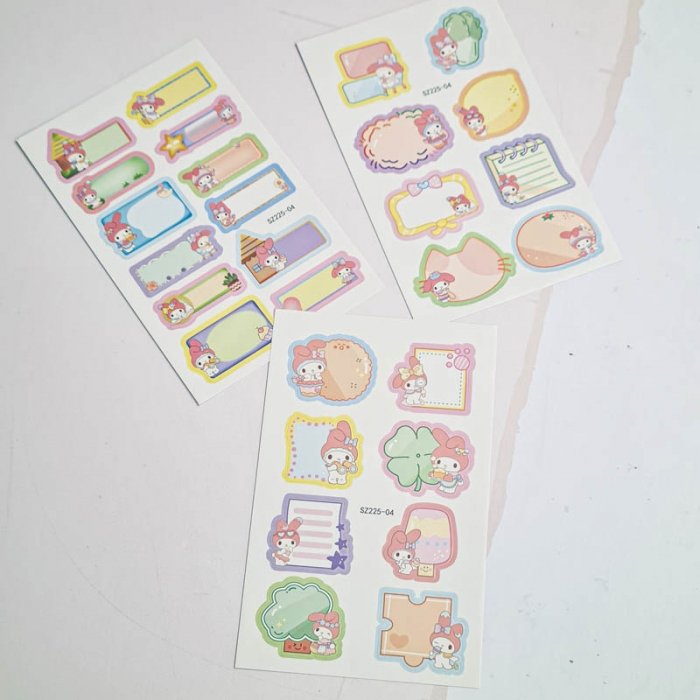 برچسب فانتزی مدل کرومی و دوستان کد SZ225