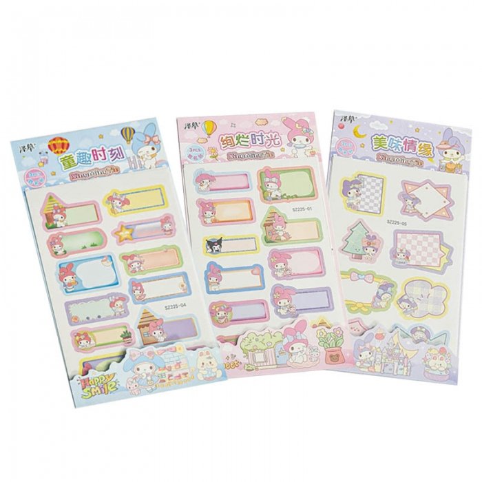 برچسب فانتزی مدل کرومی و دوستان کد SZ225