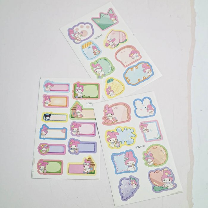 برچسب فانتزی مدل کرومی و دوستان کد SZ225