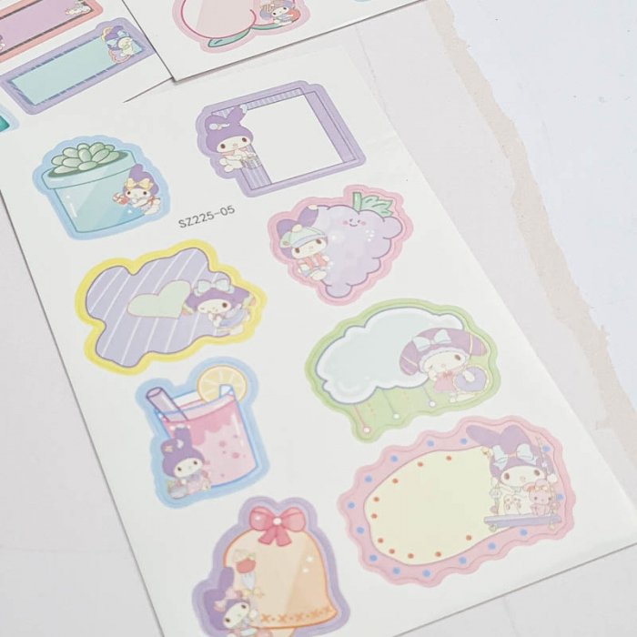 برچسب فانتزی مدل کرومی و دوستان کد SZ225