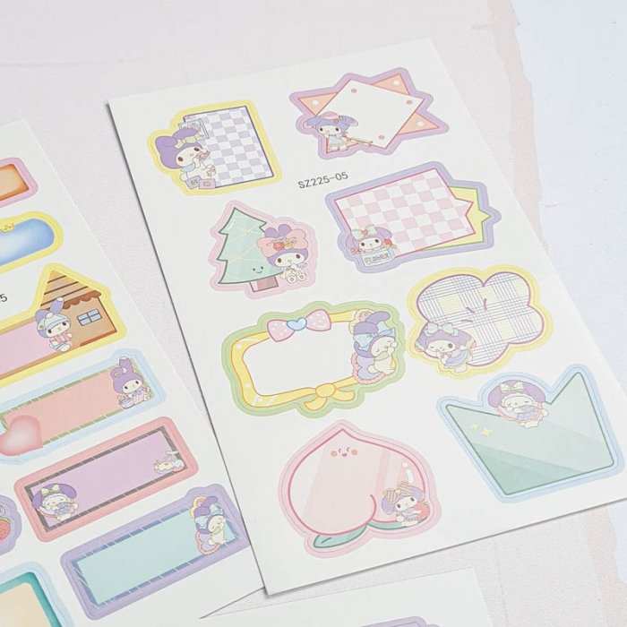 برچسب فانتزی مدل کرومی و دوستان کد SZ225