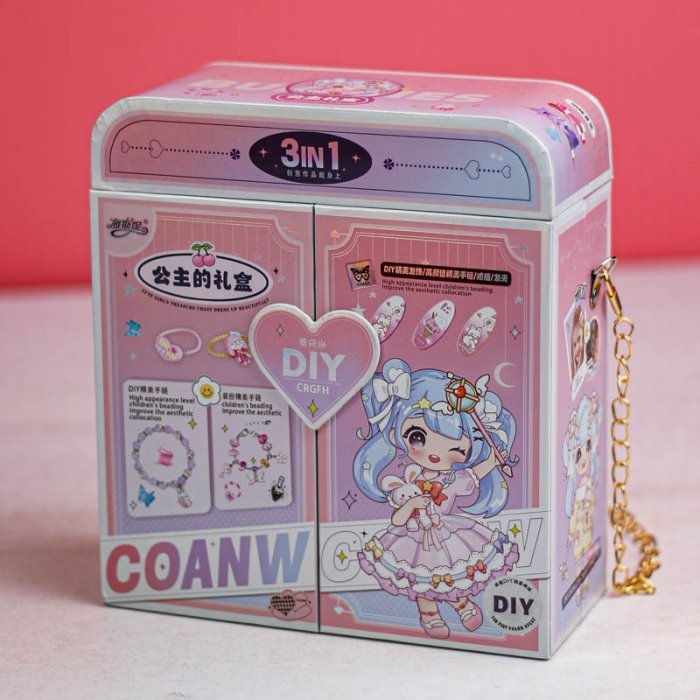 ست ساخت دستبند و گردنبند کودک کد P/394/A