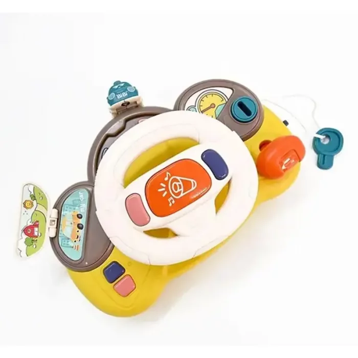 اسباب بازی فرمان موزیکال رنگ زرد کد 6662