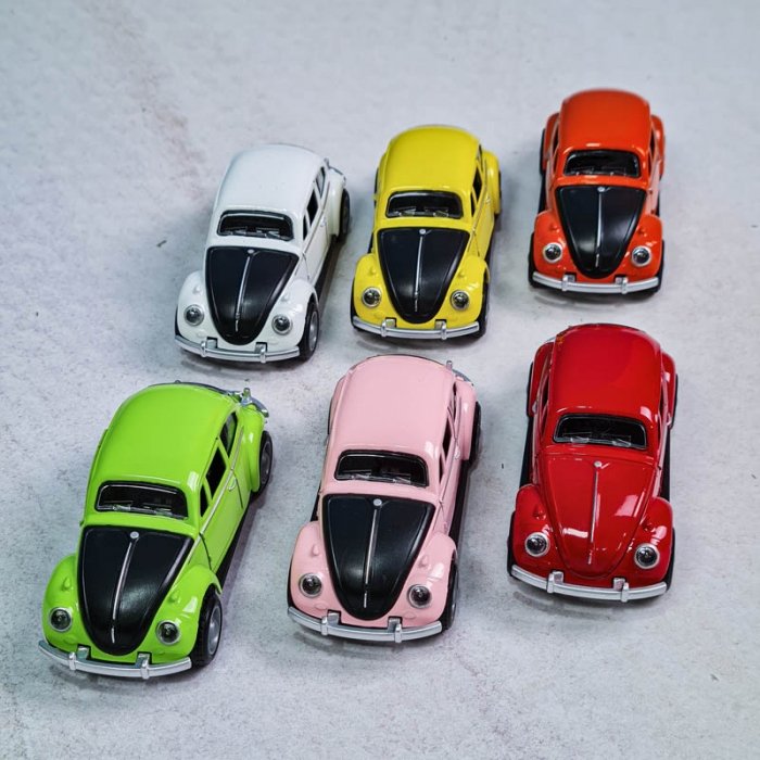 ماشین فلزی عقب کش موزیکال مدل فولکس کد 3466YT