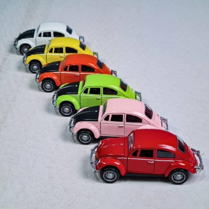 ماشین فلزی عقب کش موزیکال مدل فولکس کد 3466YT