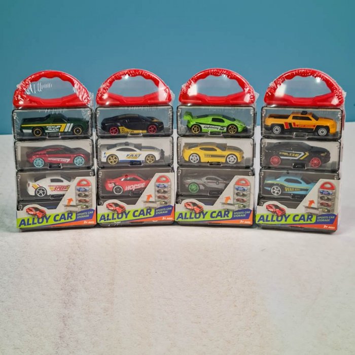 ست ماشین مسابقه 4 عددی کد 4851