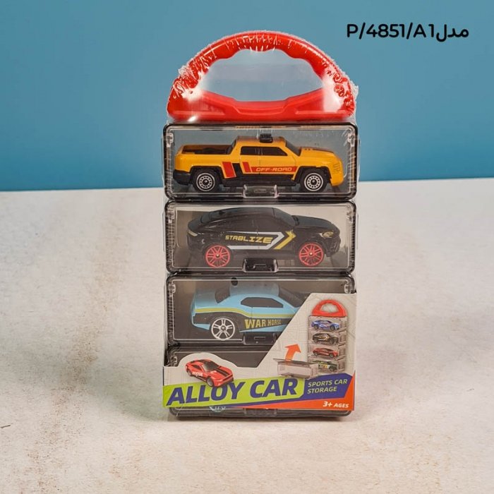 ست ماشین مسابقه 4 عددی کد 4851