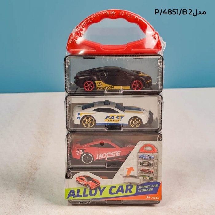 ست ماشین مسابقه 4 عددی کد 4851