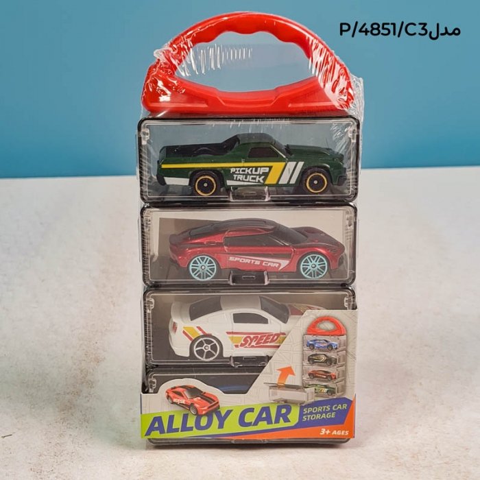 ست ماشین مسابقه 4 عددی کد 4851