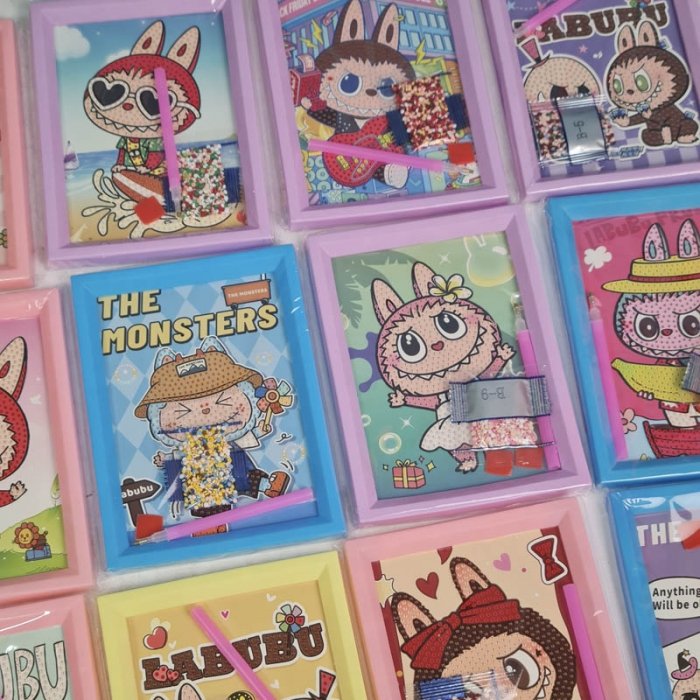 تابلو نقاشی الماسی کودک طرح لبوبو کد 6833335