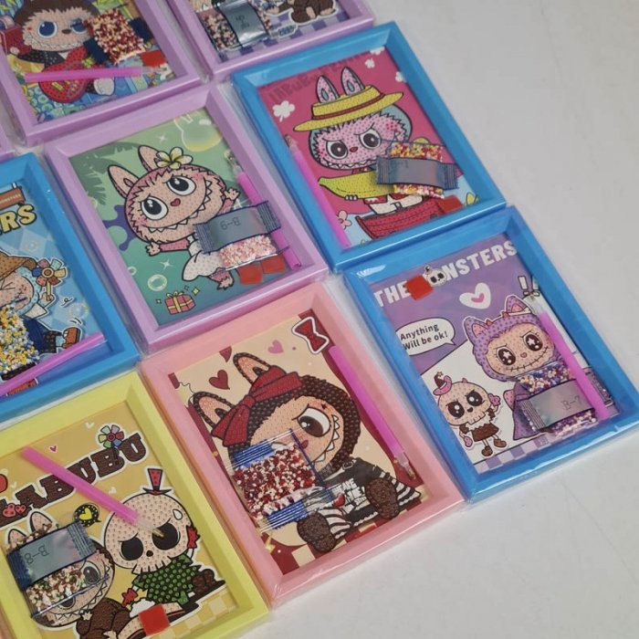 تابلو نقاشی الماسی کودک طرح لبوبو کد 6833335