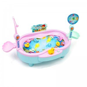 بازی ماهیگیری کودک صورتی مدل 383