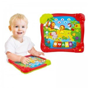 اسباب بازی آموزشی تبلت موزیکال کودک  طرح جنگل Winfun مدل 002513