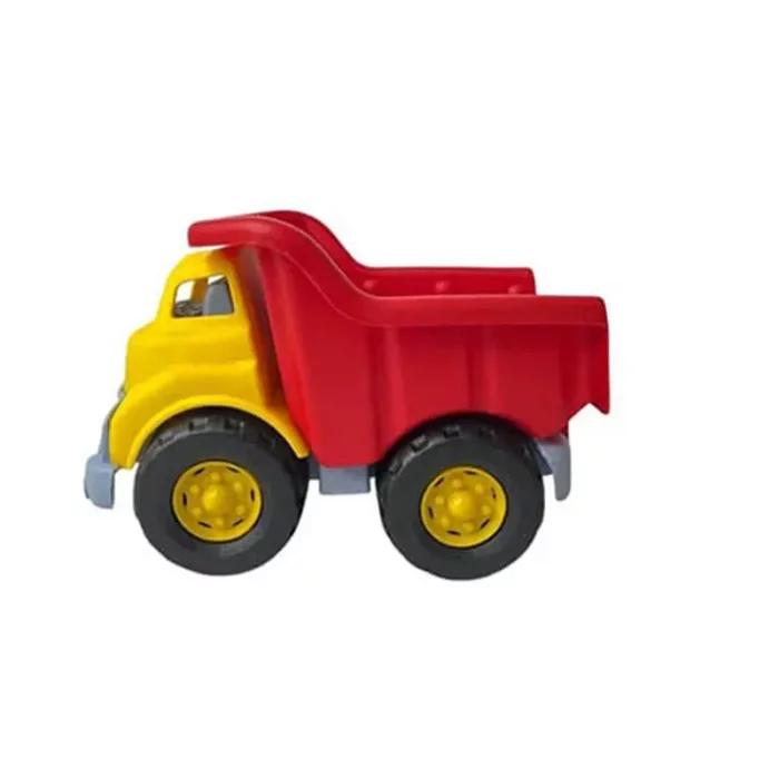 اسباب بازی کامیون خاکریز زرد قرمز کد P/300048/D