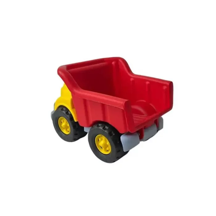 اسباب بازی کامیون خاکریز زرد قرمز کد P/300048/D
