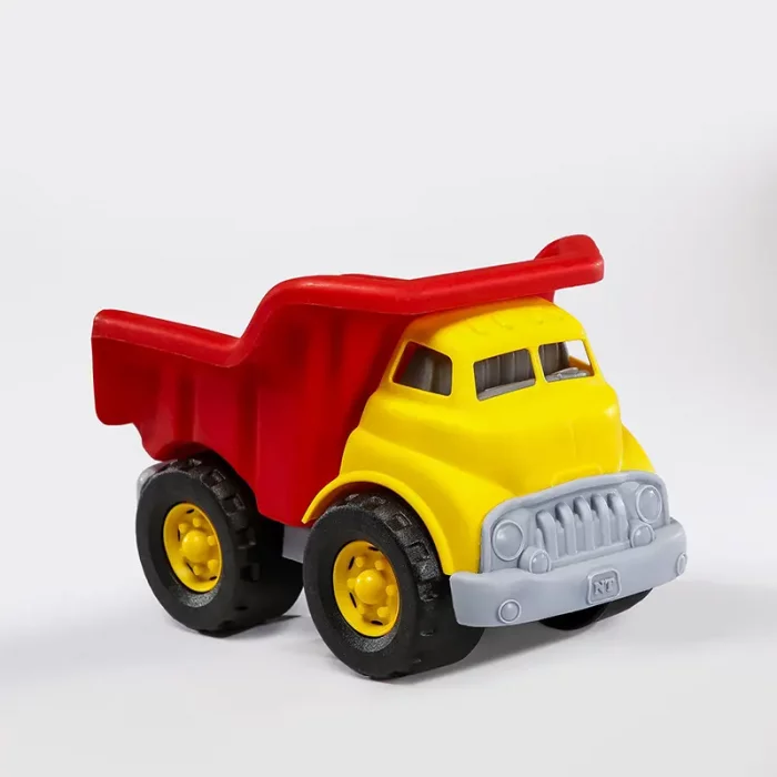 اسباب بازی کامیون خاکریز زرد قرمز کد P/300048/D