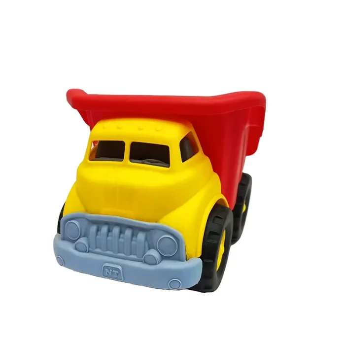 اسباب بازی کامیون خاکریز زرد قرمز کد P/300048/D