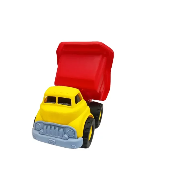 اسباب بازی کامیون خاکریز زرد قرمز کد P/300048/D