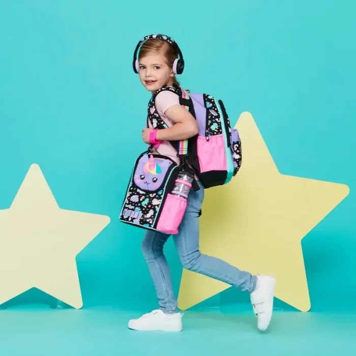 کوله پشتی اسمیگل طرح گربه یونیکورن کد  74309